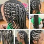 2 -4 feed- ins Braids