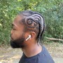 Men Stitch Braids ( 4 Braids )