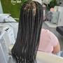 Med Knotless Individual Braids