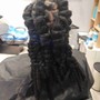 Large knotless Braids