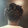 Bantu knots( no hair added)