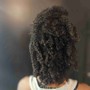 Braid out or twist out