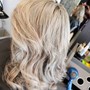 Hair extensions coloring