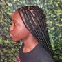 Knotless/ Traditional box Braids/ Senegalese twist(MEDIUM)