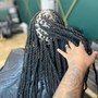 Large Knotless Braids