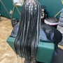 Small Knotless Braids