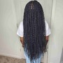 Boho / Goddess Knotless Braids