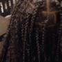 Medium Boho knotless Braids