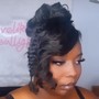 Mohawk Updo (Braiding Hair)