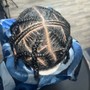 Mens Single Braids/Twist