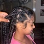 Cornrows- wig braid down