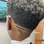 Women's big chop