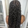 French curls braid ( medium)