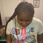 Small feed-in braids 3-layers