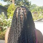 Small feed-in braids 3-layers