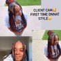 Men style Individual Braids