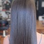 Women's Trim wet hair