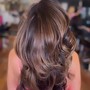 Women's Trim wet hair