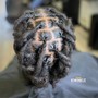 Loc Maintenance, Loc Style, Loc Re-twist, Wash (Full Service)