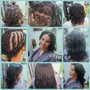 Protective Style Takedown (traditional, knotless, twist, individual crochet faux loc)