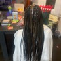 Half up half down quick weave