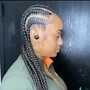 Medium Box Braids