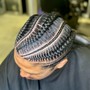 Natural 7-10 Cornrows