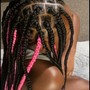 Kid's Box Braids/ Knottless