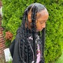 5 Braids - waist length