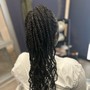 Box Braids w/o adding hair