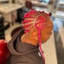 Kid's Braids weave added