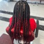 Any type of feed in braids