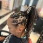 Kid's Braids weave added