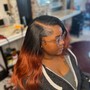 Partial Sew In with leave out