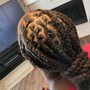 Two Strand Twist/Plaits Styled