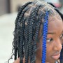 Kid's boho knotless Braids