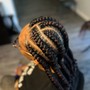 Large Feed-In Cornrows