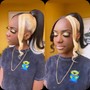 Bantu Knot Ponytail