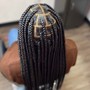 Mid back Faux Locs