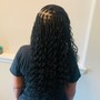 Feed-in braids