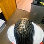 Feed-in braids