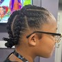 Small Bantu Knots