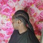 Cornrow without hair