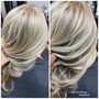 Partial Foil Highlights long hair