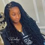 Dread Retwist/Two Strand twist (mid back)