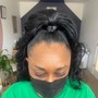 Full Sew In with leave out