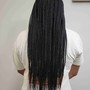 Large Boho Knotless Braid 26"/Hair included