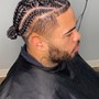 Men’s Braids- Half head