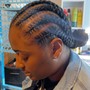 Feed-in Braids With Knot bunn