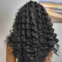 Large Boho Knotless Braid 26"/Hair included